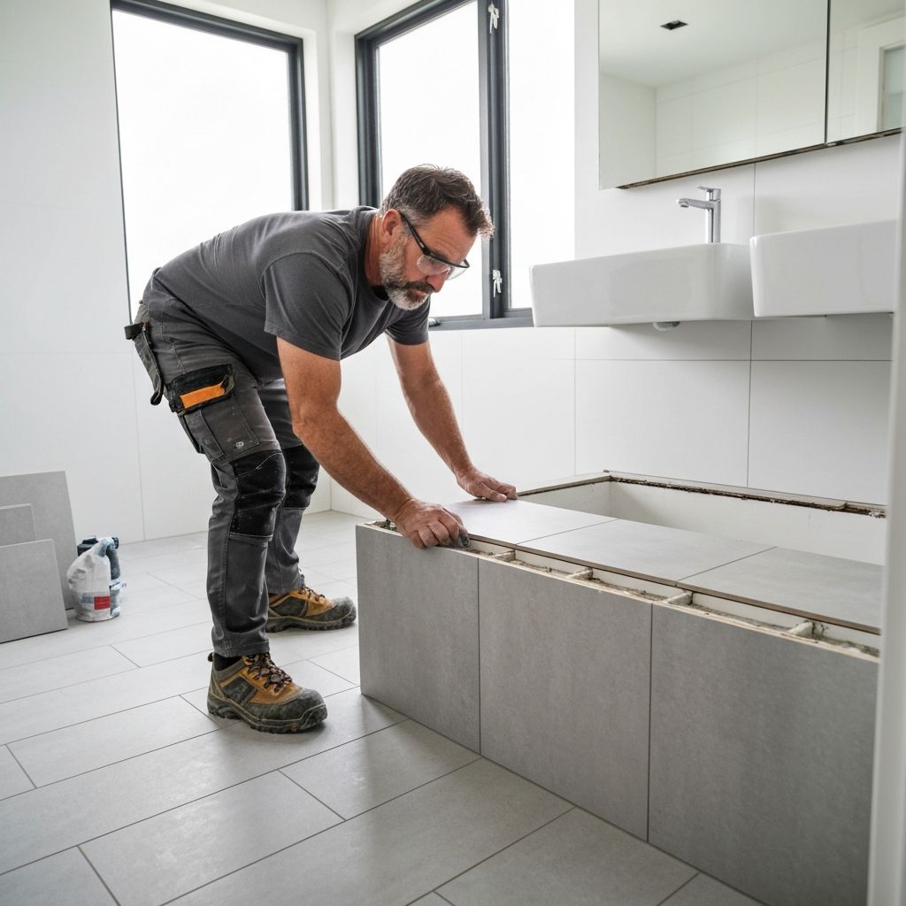 Fliesenarbeiten